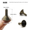50PCS Metal Backflow Incense Sticks Holder Small Funnel Shape Incense