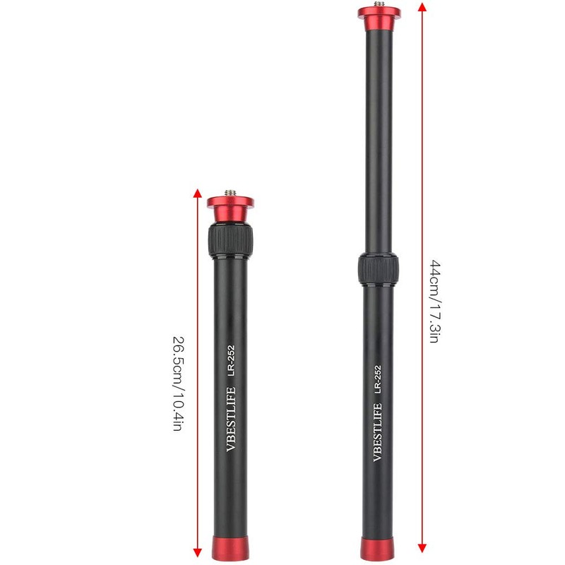 Gimbal Extension Pole, VBESTLIFE Extension Rod for Gimbal with 3/8"screw