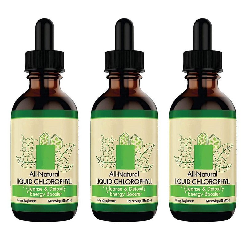 3Pcs Chlorophyll Liquid Drops 59ml Easy to Use Effective Chlorophyll