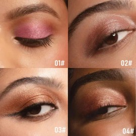 Phofay Sombras Ojos Glitter Brillo Individual Varios 10tono                                                                                           