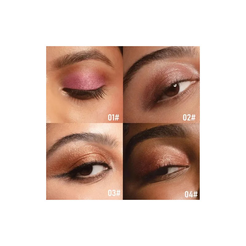 Phofay Sombras Ojos Glitter Brillo Individual Varios 10tono