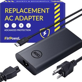 130W AC Cargador Adaptador para DELL Tipo C USB C 19.5v 6.67A