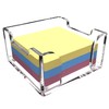 XQIGI Acrylic Sticky Note Holder for 3 x 3 Post