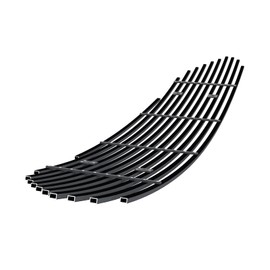 APS Compatible with Ford Mustang 2018-2022 Only for V8 GT Main Upper Stainless Steel Black Horizontal Billet Grille Grill Insert S18-H80466F