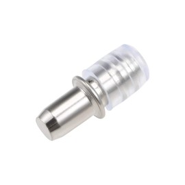 uxcell Shelf Bracket Peg 5x17mm Nickel Plated Holder Support Rubber Sleeves 50 Pcs