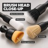 4-Piece Car Detailing Brush Set for Interior Cleaning – Multi-Brush