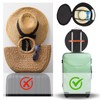 Round Hat Box with Lid, 43 x 26 cm, Foldable