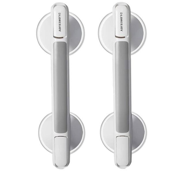 LORESJOY Bath Handle, Handle Bars, Shower Handle, No Drilling, Max