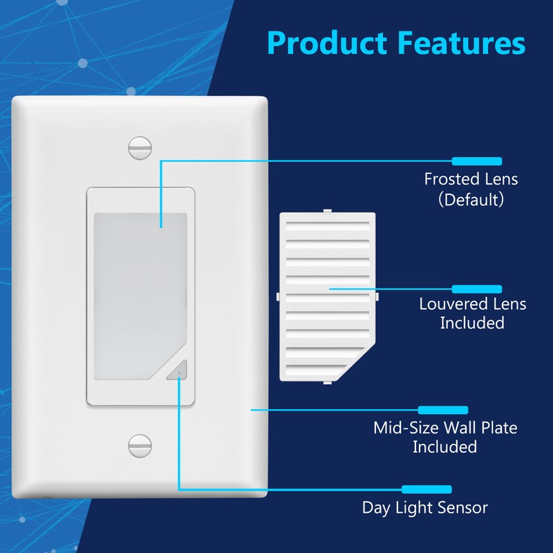 LIDER Full Face LED Decorator Guide Light with Automatic Daylight