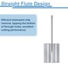 QUARKZMAN Pack of 2 Straight Groove Taps, M6 x 1