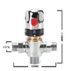 Tremax Thermostatic Mixing Valve,Shower Mixer with 1/2“G Connector,Water Temperature Control