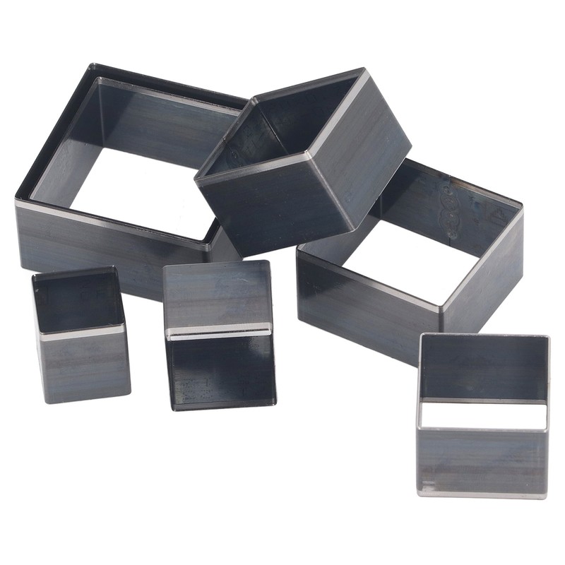 7PCS Leather Cutting Dies Set Square Shape Leather Punching Die