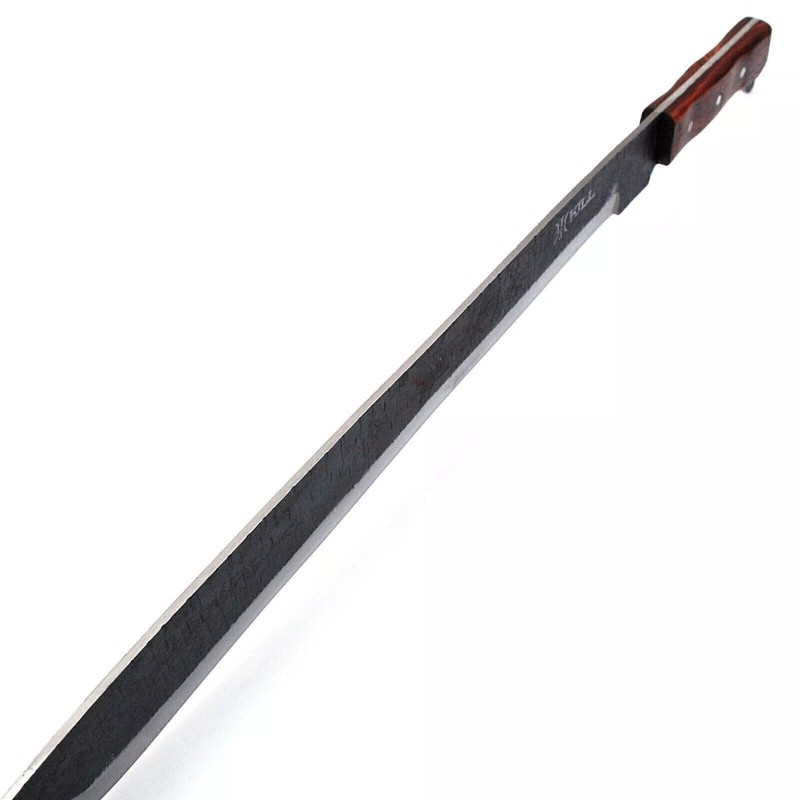 VOORHEES EXTRA LONG CARBON STEEL FULL TANG OUTDOOR BUSH MACHETE