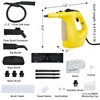 CHEFJOY Handheld Steam Cleaner, 1400W Pressurized Steamer with 17 Pieces