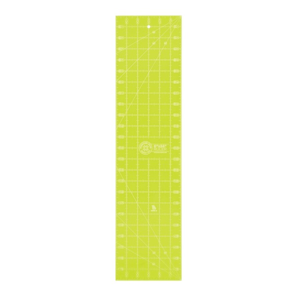 MISSOURI STAR QUILT CO. Acrylic Quilting Ruler, 6” x 24”