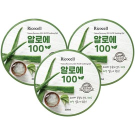 Lycocell Ricocell Nature Recovery Jeju Aloe Soothing Gel 300ml 3pcs / 리코셀 네이처 리커버리 제주 알로에 수딩젤 300ml 3개