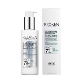 Redken Sérum 24/7 Día y Noche| Acidic Bonding Concentrate|100 ml|Serum sin enjuague para Cabello Dañado con Ácido Cítrico