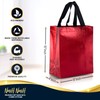 Nush Nush Set of 30 Shiny Red Gift Bags in