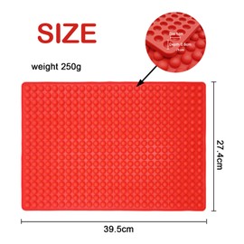 Bongpuda 2 Pack 468-Cavity Mini Round Silicone Molds,Chocolate Drops Molds,Dog Treat Molds,Gummy Molds,Candy Molds,For Jelly,Candy,Gummy,Pellet Baking Molds