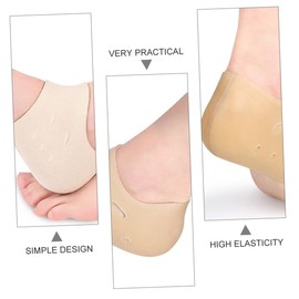 Gatuida 3sets Breathable Heel Support Sleeves Pad Achilles Tendon Relief 2pcs*3