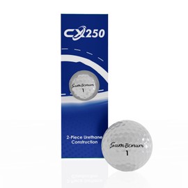 SUMBONUM Premium 3-Piece Urethane Golf Balls – Low Compression Core, High Spin Control, Cut-Resistant Cover – Soft Feel for Enhanced Short Game Performance – Ideal for Mid to Low Handicap Golfers