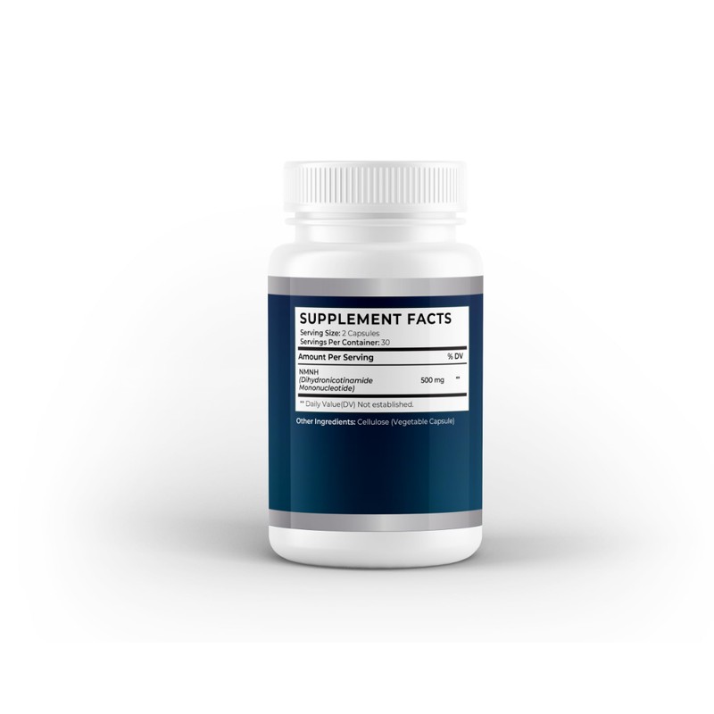 NMNH Supplement 500mg – Reduced NAD+ Precursor – Cellular Energy,