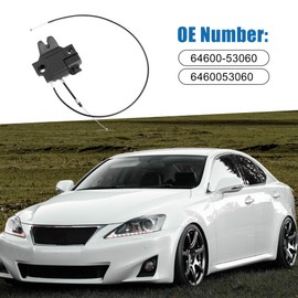 A ABSOPRO Door Lock Actuator Motor Trunk Latch Lock Actuator for Lexus is F IS350 IS250 W/Cable 64600-53060, 6460053060