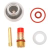 6PCS Gas Lens Kit, Tig Welding Accessories, Gas Lens Tig
