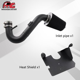 BAGARAATAN Cold Air Intake Compatible with 2005-2009 Ford Mustang 4.0L V6 Performance Intake System with Polished Aluminum Pipe & Washable Filter, Horsepower Boost