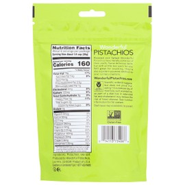 Wonderful Pistachio Roasted & Salted Shelled Pistachios, 6 OZ
