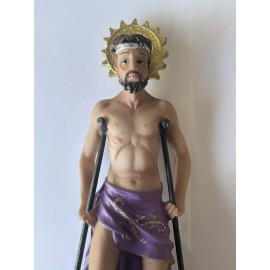 San Lazaro 8" Religious Figure  Saint Lazarus