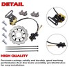 12mm Rear Disc Hydraulic Brake Master Cylinder Caliper Assembly Pad