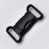 HEALLILY 2pcs Metal Side Release Buckles Adjustable Quick Release Clips