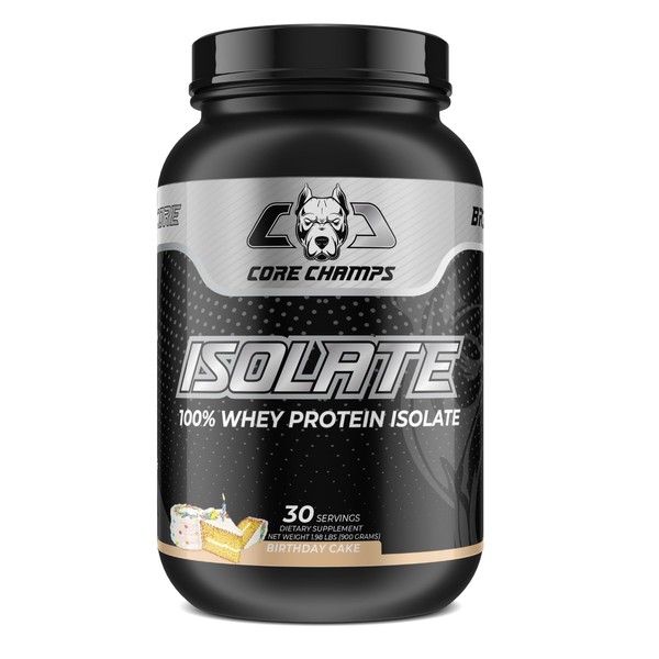 Core Champs Core Champs Isolate Protein Powder | 100% Whey