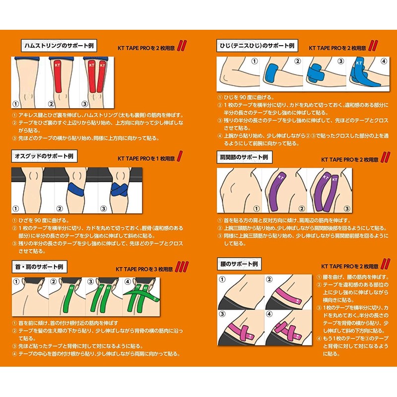 KT TAPE KTP780 Kinesiology Tape KT TAPE PRO Pouch Type