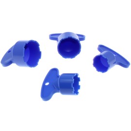 FDXGYH 4 Pcs Faucet Aerator Key Removal Wrench Tool with 4 Sizes M16.5, 18.5, 21.5, 24 Recessed Aerator Key Sink Aerator Wrenches