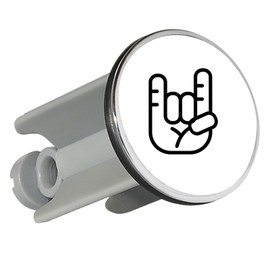 Huuraa Sink Plug Chip Fork Hand Gift 4 cm Height Adjustable 6.5 to 8.5 cm Chip Fork Gift Idea