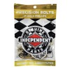 Independent (Independent) 1 Phillips (Black/Gold) Skateboard Skate Hardware Bis Nut