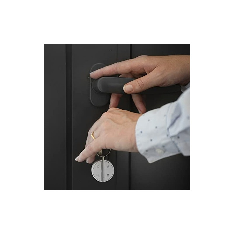 Somfy 2401489 Badge for Activating and Deactivating Alarms, Hands-Free Function,