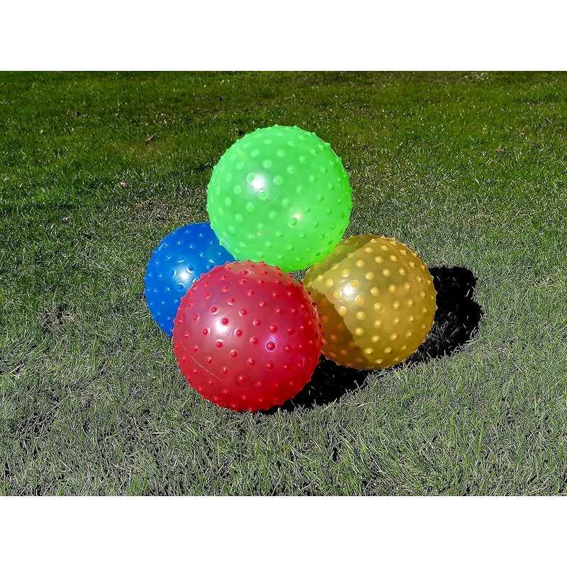 STUWU Studded Ball 20 cm with Ball Needle Massage Ball