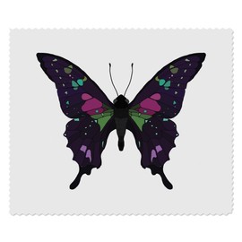 2 x 'Bright Botanical Butterfly ' Microfibre Lens/Glasses Cleaning Cloths (LC00027088)