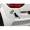 Cat Butterflies Vinyl Decal Sticker for Windows, Car Sticker, Cars