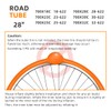 CYCLAMI 1/2-Pack TPU Inner Tube 700C x 18-32c, All Road