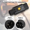 Type 2 to Type 1 EV Adapter, 32A EV Charging