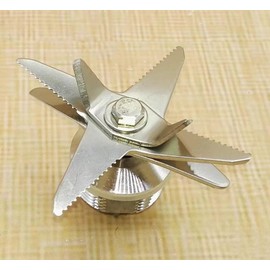 Universal Stainless Steel Blender Blade for 2L Food Processors & Soy Milk Makers （2PCS）