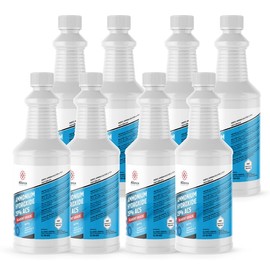 Ammonium Hydroxide 29% ACS Grade - 8 Quarts - Reliable pH Adjustment and Cleaning Agent