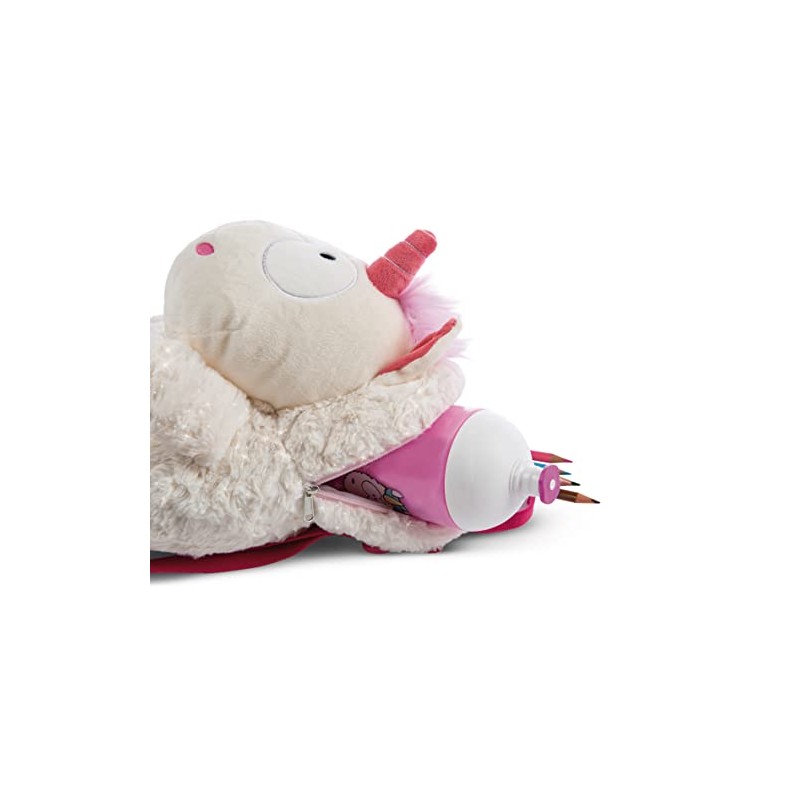 NICI Theodor 48171 Backpack Unicorn Snowsuit Green, White