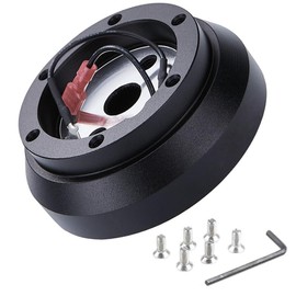 140H Steering Wheel Short Hub Adapter Kit 6-Hole Fits For Nissan 200X 240SX S13 S14 260Z 280Z 300ZX Skyline Pickup Maxima Altima Pulsar Sentra Titan 510 610 810 Harbdod