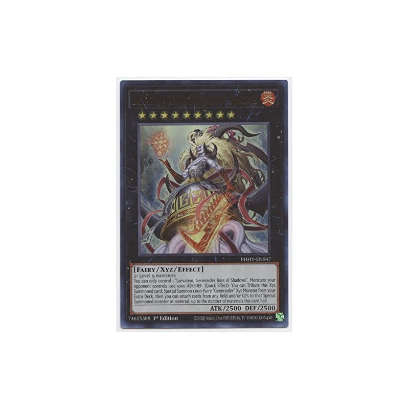 Laevatein, Generaider Boss of Shadows - PHHY-EN047 - Ultra Rare
