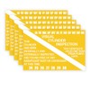 Generic Scuba Tank Visual Inspection Sticker 5×7 Inch Scuba Visual